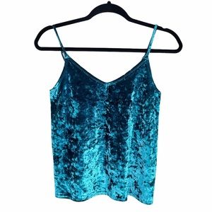 Hollister Crushed Velvet Sleeveless Tank Top
